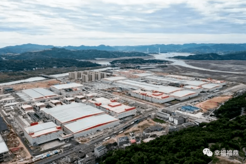 福鼎时代锂离子电池厂房建设